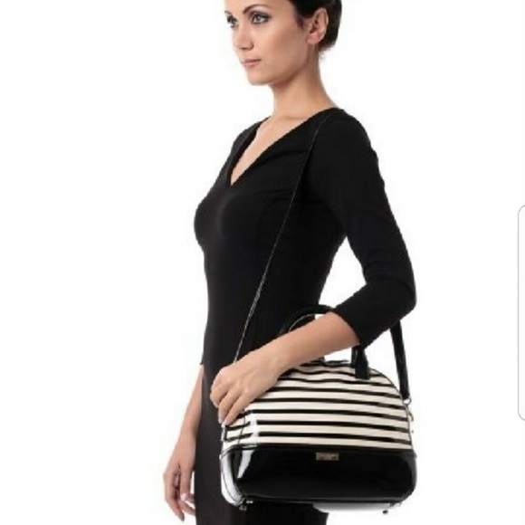 Kate Spade Chelsea Park Nisha Porter Stripes Bag - Picture 1 of 15